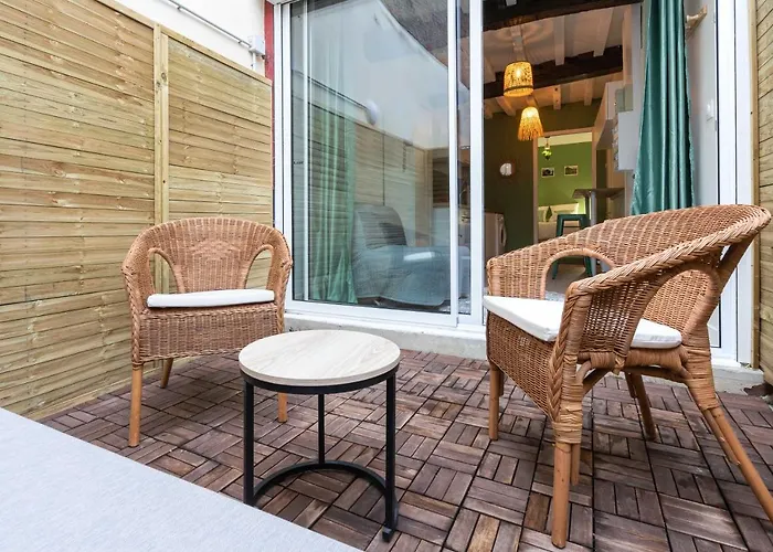 Les Hortillonnages_B&B Inn_Centre Ville_Terrasse_Wifi_Netflix